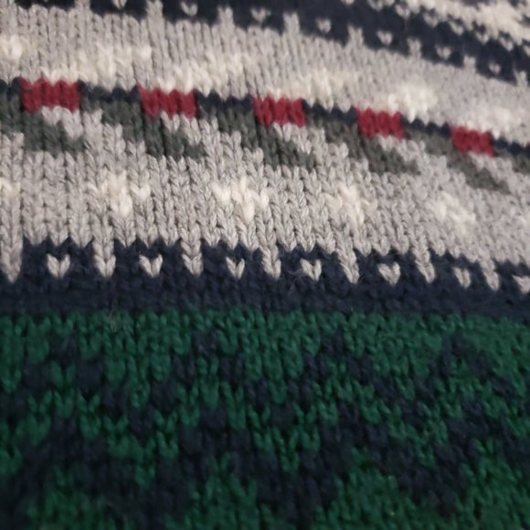 Vintage Cape Isle Knitters Crewneck Sweater L - Picture 5 of 6